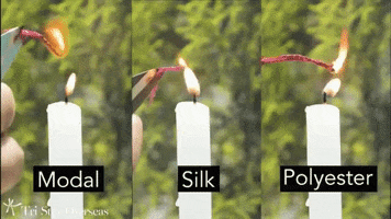 shawlheaven silk lifehack how to identify silk burn test GIF