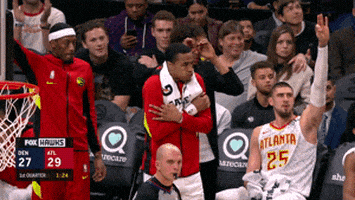 Freezing Warm Up GIF by NBA