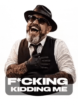 No Way Seriously GIF by SkullyTattoo