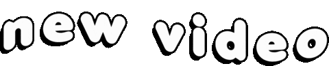 New Video Sticker by THE MILK CLUB