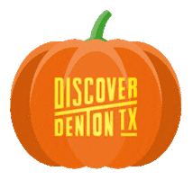 Jack O Lantern Halloween Sticker by Discover Denton