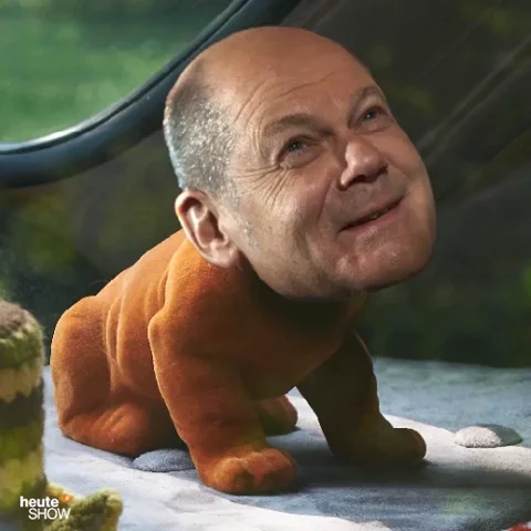 Olaf Scholz Yes GIF by ZDF heute-show