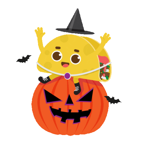 Trick Or Treat Halloween Sticker for iOS & Android
