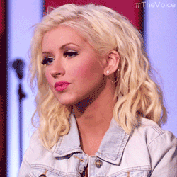 christina aguilera television GIF by The Voice