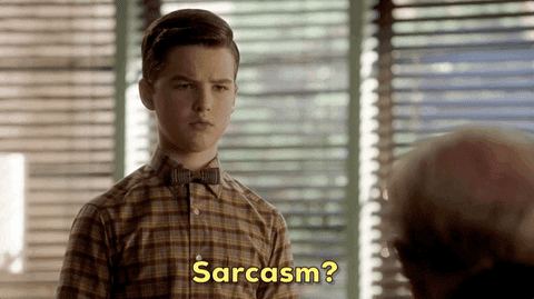 Sarcastic Sheldon Cooper GIF by CBS by cbs