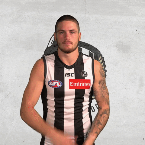 pies magpies GIF by CollingwoodFC