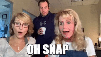 Oh Snap GIF by Chicks on the Right