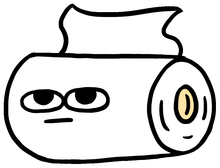 Toilet Paper Head Sticker by Esmile Studio for iOS & Android GIPHY