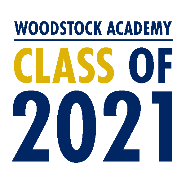 Blue And Gold Wa Sticker by The Woodstock Academy