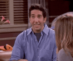 Episode 7 Ross GIF by Friends