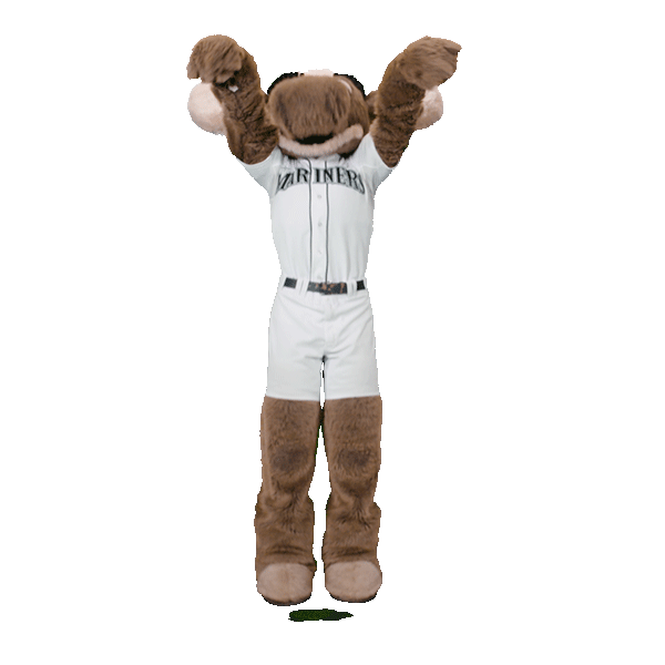 Seattle Mariners Mariner Moose Sticker by MLB for iOS & Android GIPHY