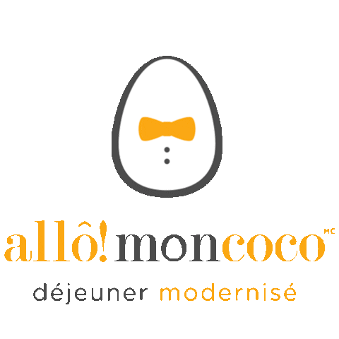 Breakfast Egg Sticker by Allô! Mon Coco