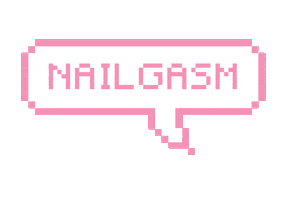 Sassy Pixel Sticker by Nailgasm