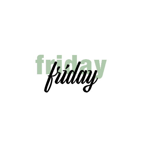 Friday Sticker by Regards Lauryn