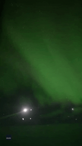 Northern Lights Aurora GIF by Storyful