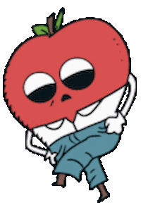 Apple Sticker