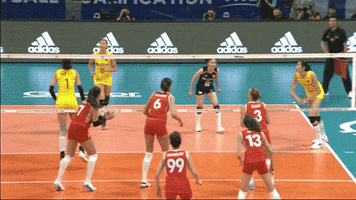 Smash China GIF by Volleyball World