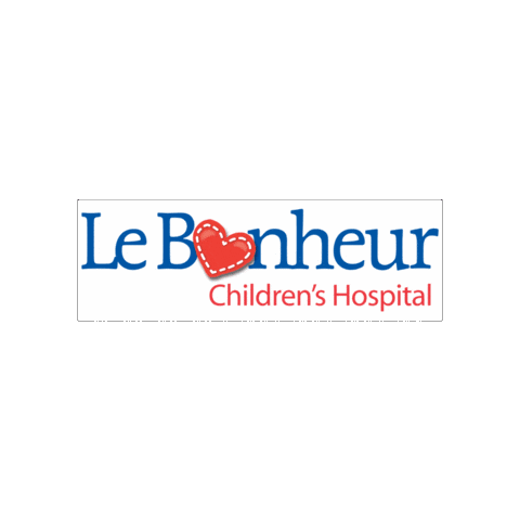 Le Bonheur Heart Sticker by Le Bonheur Children's Hospital