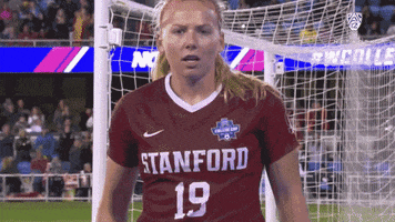 Womens Soccer Shut Up GIF by Pac-12 Network