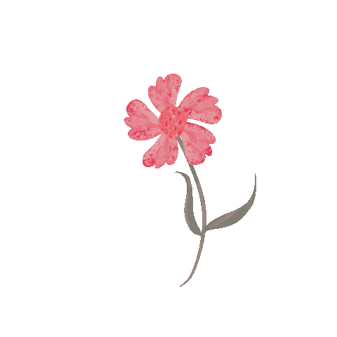 Flower Sticker
