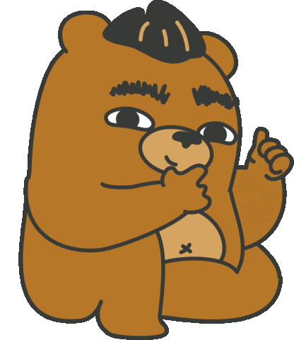 Happy 開心 Sticker by maludbear