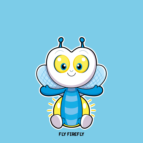 Fly Firefly GIF by VeeFriends
