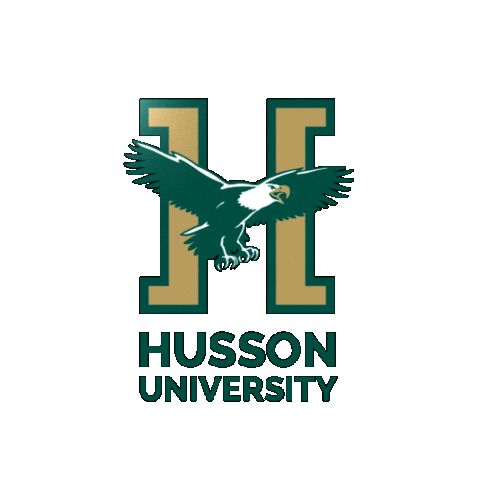 Husson University Baldwin Sticker by HussonU