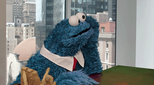Cookie Monster Waiting GIF - Find & Share on GIPHY