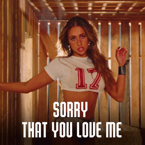 Im Sorry Love Me GIF by Tate McRae - Find & Share on GIPHY