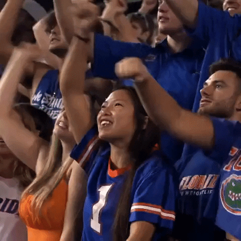 Cheer Go GIF by Florida Gators