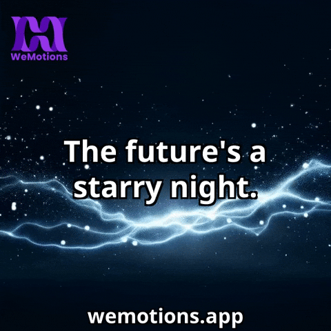 Stars Night GIF by WeMotions