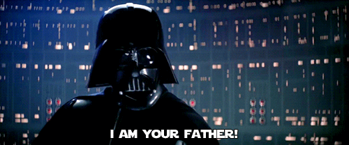 Image result for star wars i am your father gif