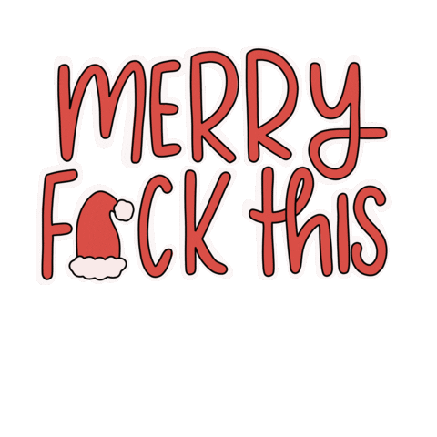 Fuck This Merry Christmas Sticker