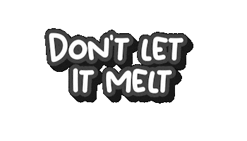 Dont Let It Melt Sticker by KICPOPS