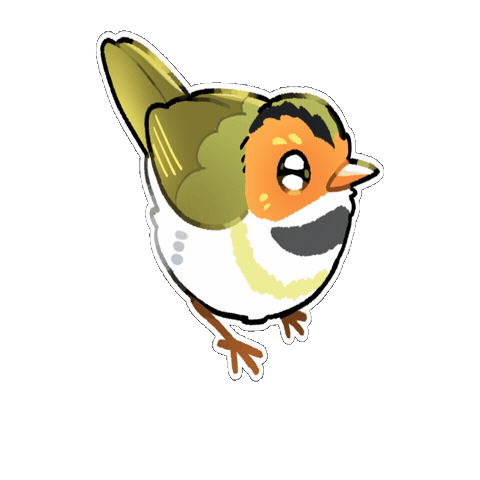 Bird 鳥 Sticker