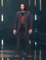Keanu Reeves Cyberpunk GIF