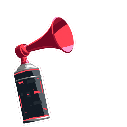 Sprays GIFs on GIPHY Be Animated