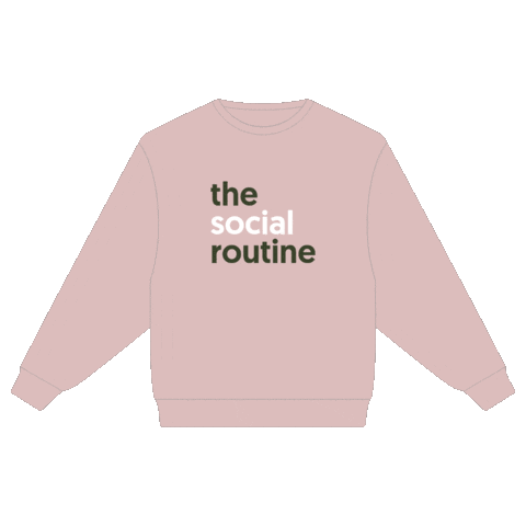 The Social Routine Sticker
