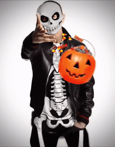 Throwing Trick Or Treat GIF