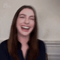 Anne Hathaway Laughs GIF by PBS SoCal
