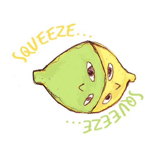 Happy Food Sticker by Dope Lemon