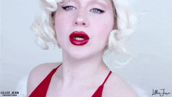 Marilyn Monroe Beauty GIF by Lillee Jean