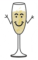 Sparkling Wine Cheers GIF