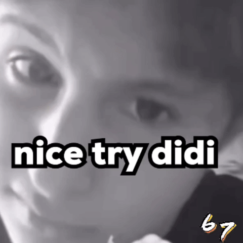 Nice Try Didi GIF