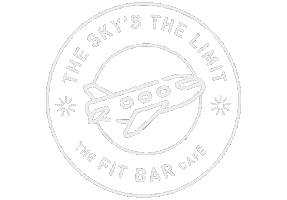 Sky Is The Limit Sticker by The Fit Bar Cafē