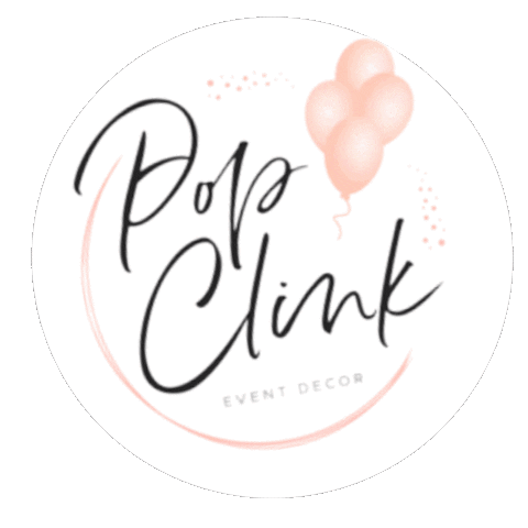Pop Clink Event Decor Sticker