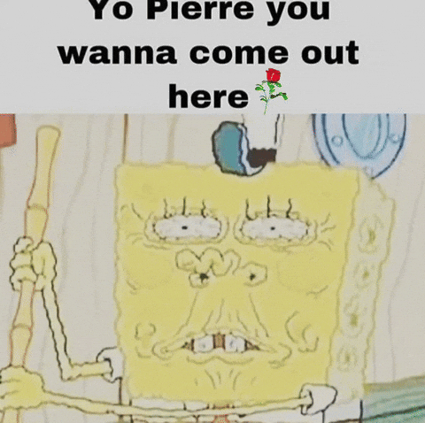 Rose Spongebob GIF