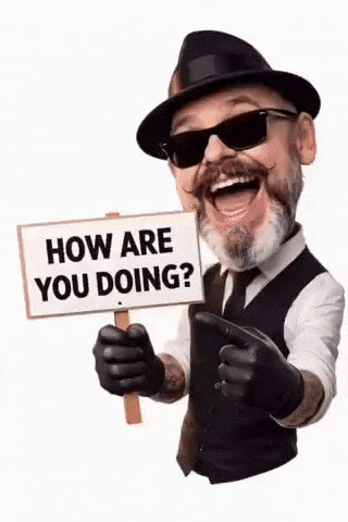 Checking Whats Up GIF by SkullyTattoo