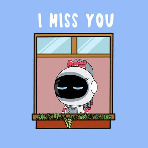 Miss You Love GIF by Astroon