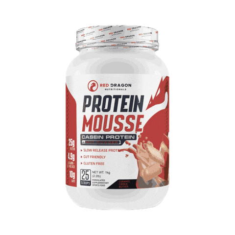 Red Dragon Protein Sticker by Red Dragon Nutritionals